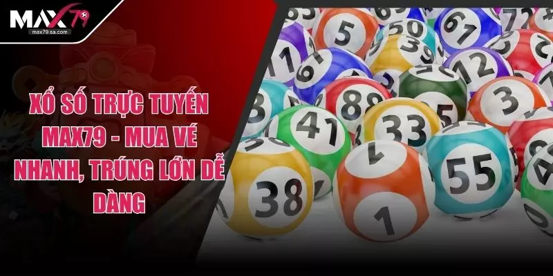 Xổ Số Trực Tuyến Max79 - Mua Vé Nhanh, Trúng Lớn Dễ Dàng